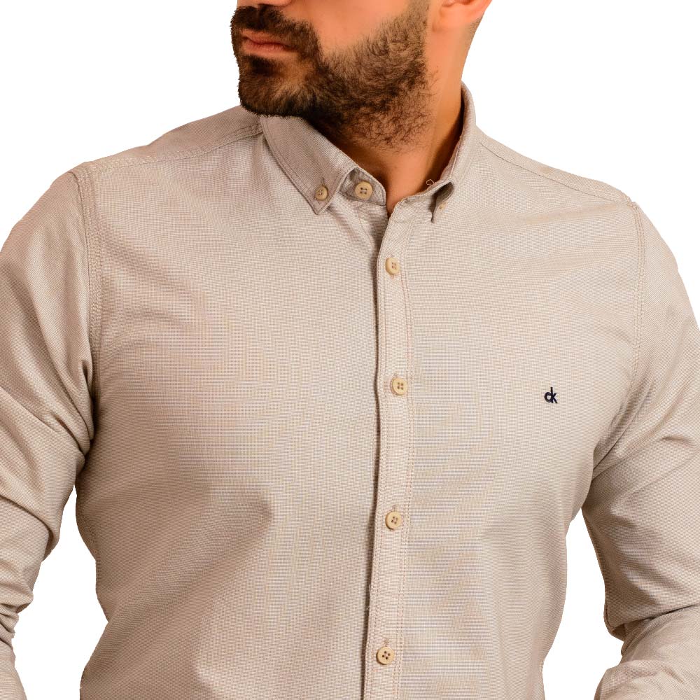 23GM-19-7-SH09-20-قميص ساده قطن باكمام طويله Long-Sleeve-Shirt, Plain Shirt, ساده, قميص ساده, قميص كم طويل رجالي, Pukkastyle